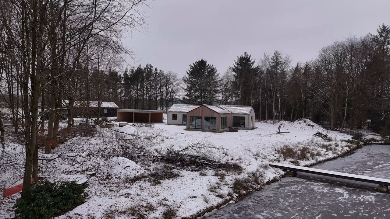 Nybyg villa med naturfarver, Varde, billede 2